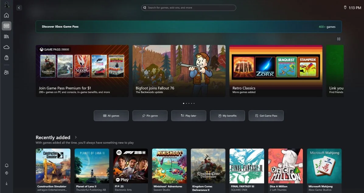 Microsoft запускает «Режим Xbox» на всех ПК с Windows 11
