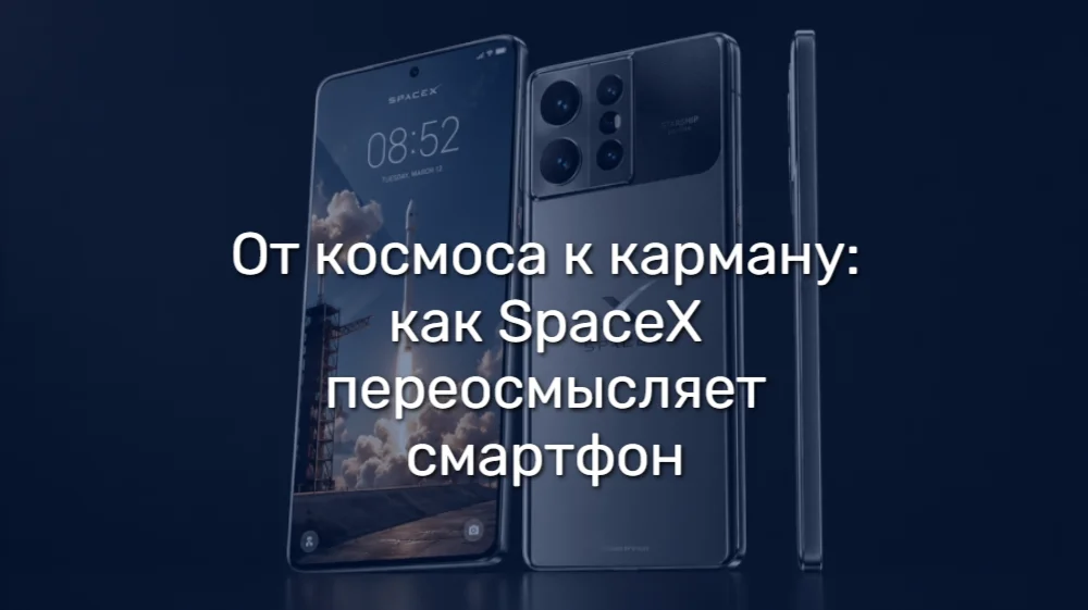 ИИ‑смартфон от SpaceX: прототип тоньше iPhone — что это значит для рынка